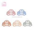 Car Shape Material Silicone Baby Teether Chew Toy